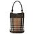 Burberry Nova Check Tote Bag Canvas Beige Gold Auth 143198 Golden - Ansicht 2