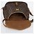 LOUIS VUITTON Borsa a Spalla Monogram Saumur 35 M42254 LV Auth gh978 Monogramma - vista 22