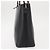 Borsa a mano in pelle nera e argento autentica BURBERRY am9355 Nero - vista 3