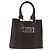 Bulgari Borsa a mano in pelle marrone Auth BA6908 di BVLGARI