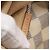 LOUIS VUITTON Borsa Tote Totally PM Damier Azur N41280 LV Auth 147355 - vista 12