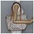 LOUIS VUITTON Borsa Tote Totally PM Damier Azur N41280 LV Auth 147355 - vista 23