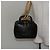 Pochette Vanity CHANEL COCO Mark in Pelle Caviar Nera Oro CC Auth bs29781 Nero D'oro - vista 23