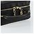 Pochette Vanity CHANEL COCO Mark in Pelle Caviar Nera Oro CC Auth bs29781 Nero D'oro - vista 7