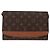 LOUIS VUITTON Borsa a Spalla Monogram Bordeaux 24 M51798 LV Auth BA6495 Monogramma - vista 13