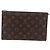 LOUIS VUITTON Borsa a Spalla Monogram Bordeaux 24 M51798 LV Auth BA6495 Monogramma - vista 2