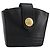 Monedero de cuero negro SAINT LAURENT Auth am9233