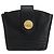Monedero de cuero negro SAINT LAURENT Auth am9233 - vista 13