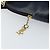 Borsa a mano in pelle Y Motif SAINT LAURENT 2 in 1 Blu Navy Oro Auth sw1605 - vista 11
