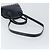 Borsa a mano in pelle Y Motif SAINT LAURENT 2 in 1 Blu Navy Oro Auth sw1605 - vista 9
