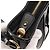 Borsa a Spalla Vala in Nylon Smaltato Nero Auth BA6793 di Salvatore Ferragamo - vista 10