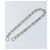 LOUIS VUITTON Cintura a Spalla in Catena Metallo 23,2"" Argento LV Auth 150646 - vista 2