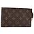 LOUIS VUITTON Pochette Bucket Monogram PM Accessorio LV Auth BA7528 Monogramma