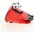 Zaino LOEWE in tela nera e rossa Auth bs30603 Nero Rosso - vista 5