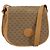 Gucci Borsa a Spalla Micro GG Supreme PVC Beige Oro 007 115 0107 Auth 152019 D'oro