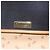 Borsa a Spalla Christian Dior in Nylon Pelle Nera Marrone Oro Auth ep11933 Nero D'oro - vista 10