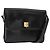 Céline Borsa a Spalla CELINE in Pelle Nera Oro Auth 149543 Nero D'oro