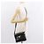 Céline Borsa a Spalla CELINE in Pelle Nera Oro Auth 149543 Nero D'oro - vista 24