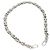LOUIS VUITTON Cintura a Spalla in Catena Metallica 25,6"" Argento LV Auth 150643M