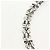 LOUIS VUITTON Cintura a Spalla in Catena Metallica 25,6"" Argento LV Auth 150643M - vista 4