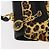 Borsa a mano Gianni Versace in pelle PVC gialla e nera Auth BA7502 Nero Giallo - vista 10