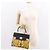 Borsa a mano Gianni Versace in pelle PVC gialla e nera Auth BA7502 Nero Giallo - vista 23