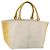 Autre Marque Borsa Tote Bottega Veneta in tela e pelle gialla Auth bs30596 Giallo