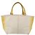 Autre Marque Borsa Tote Bottega Veneta in tela e pelle gialla Auth bs30596 Giallo - vista 2
