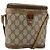 Borsa Gucci GG Supreme Web Sherry Line in PVC beige e oro 904 02 070 Auth 152352 D'oro