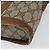 Borsa Gucci GG Supreme Web Sherry Line in PVC beige e oro 904 02 070 Auth 152352 D'oro - vista 15