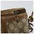 Borsa Gucci GG Supreme Web Sherry Line in PVC beige e oro 904 02 070 Auth 152352 D'oro - vista 17
