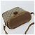 Borsa Gucci GG Supreme Web Sherry Line in PVC beige e oro 904 02 070 Auth 152352 D'oro - vista 6