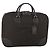 LOEWE Trunk Tela Pelle Marrone Scuro Oro Auth 146599 D'oro