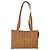 Borsa tote MCM Logogram Vicetos in pelle PVC marrone e oro Auth 150113 D'oro - vista 13