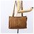 Borsa tote MCM Logogram Vicetos in pelle PVC marrone e oro Auth 150113 D'oro - vista 21