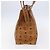 Borsa tote MCM Logogram Vicetos in pelle PVC marrone e oro Auth 150113 D'oro - vista 4