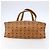 Borsa tote MCM Logogram Vicetos in pelle PVC marrone e oro Auth 150113 D'oro - vista 5