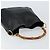 Borsa a Mano in Pelle Gucci Bamboo Nera Oro 001 0166 1638 Auth 152010 Nero D'oro - vista 6