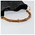 Borsa a Mano in Pelle Gucci Bamboo Nera Oro 001 0166 1638 Auth 152010 Nero D'oro - vista 7