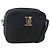 Borsa a Spalla Vala in Camoscio Blu Navy e Oro Auth BA7534 di Salvatore Ferragamo D'oro
