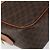 Céline Borsa a mano in tela Macadam CELINE in pelle PVC marrone oro Auth bs30599 D'oro - vista 14