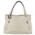 Borsa tote in pelle bianca e argento Salvatore Ferragamo Auth bs30640 Bianco - vista 13