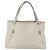 Borsa tote in pelle bianca e argento Salvatore Ferragamo Auth bs30640 Bianco - vista 2