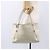 Borsa tote in pelle bianca e argento Salvatore Ferragamo Auth bs30640 Bianco - vista 21