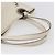 Borsa tote in pelle bianca e argento Salvatore Ferragamo Auth bs30640 Bianco - vista 7