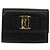 Borsa a Spalla Chain Vala in Pelle Nera e Oro Auth 147890 di Salvatore Ferragamo Nero D'oro - vista 13