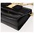 Borsa a Spalla Chain Vala in Pelle Nera e Oro Auth 147890 di Salvatore Ferragamo Nero D'oro - vista 15