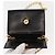Borsa a Spalla Chain Vala in Pelle Nera e Oro Auth 147890 di Salvatore Ferragamo Nero D'oro - vista 9