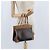 Céline Sac fourre-tout en toile Macadam CELINE en cuir PVC marron doré Auth ki6127 - vue 19