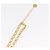 COLLANA Medusa VERSACE in metallo dorato Auth bs30845 D'oro - vista 12